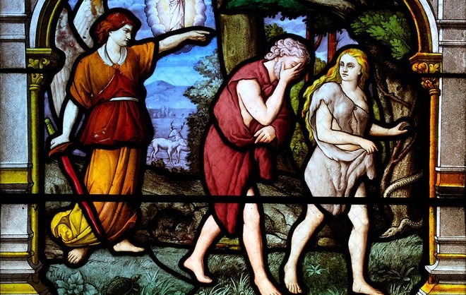 Adam and Eve cast out of Eden